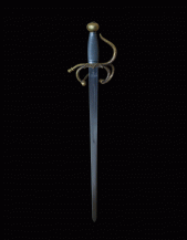 Espada Cadete Colada Cid-Latón. MARTO. Small Sword